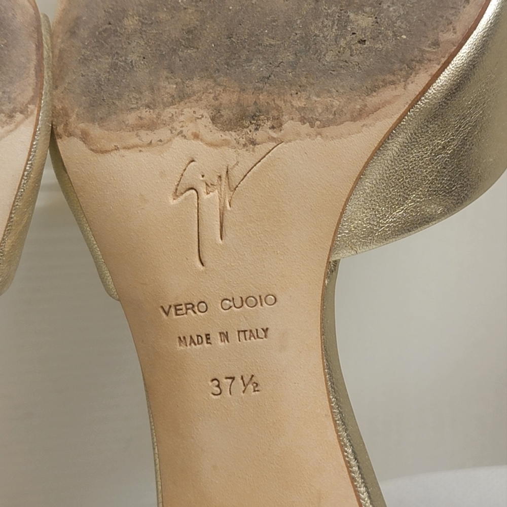 Giuseppe Zanotti Design Sahara Heels Italy Made size 7 - Picture 7 of 16